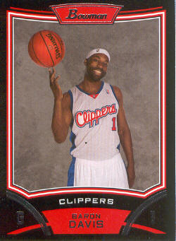 2008-09 Bowman #55 Baron Davis