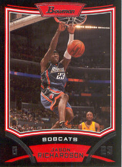 2008-09 Bowman #63 Jason Richardson