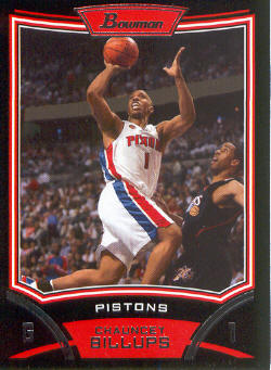2008-09 Bowman #71 Chauncey Billups