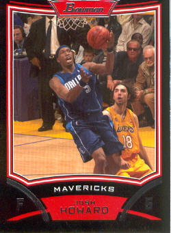 2008-09 Bowman #72 Josh Howard
