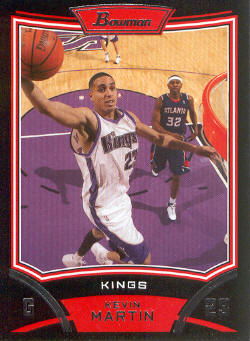 2008-09 Bowman #73 Kevin Martin
