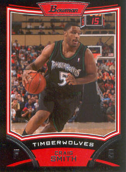 2008-09 Bowman #75 Craig Smith