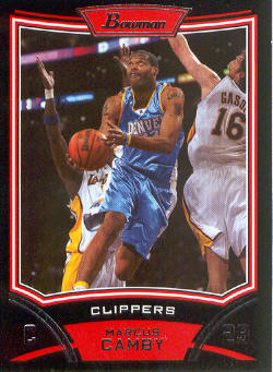 2008-09 Bowman #77 Marcus Camby