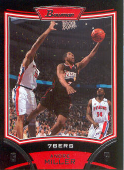 2008-09 Bowman #78 Andre Miller