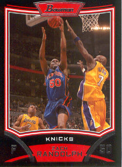 2008-09 Bowman #79 Zach Randolph