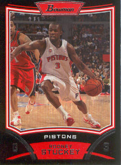 2008-09 Bowman #95 Rodney Stuckey