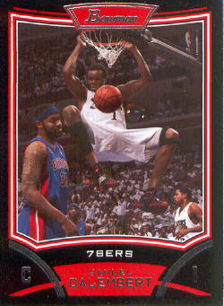 2008-09 Bowman #96 Samuel Dalembert