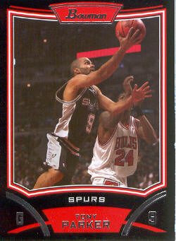 2008-09 Bowman #97 Tony Parker