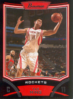 2008-09 Bowman #99 Yao Ming