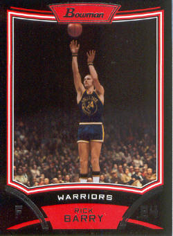 2008-09 Bowman #102 Rick Barry