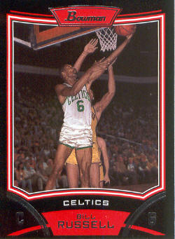 2008-09 Bowman #106 Bill Russell