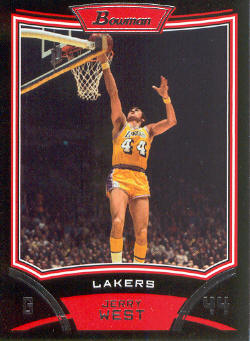 2008-09 Bowman #110 Jerry West