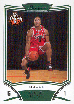 2008-09 Bowman #111 Derrick Rose RC