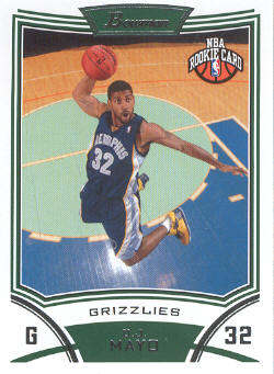 2008-09 Bowman #113 O.J. Mayo RC