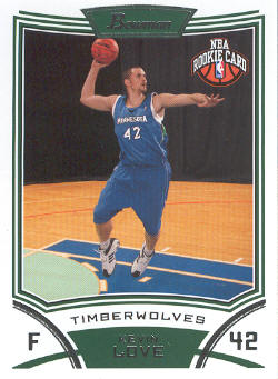 2008-09 Bowman #115 Kevin Love RC