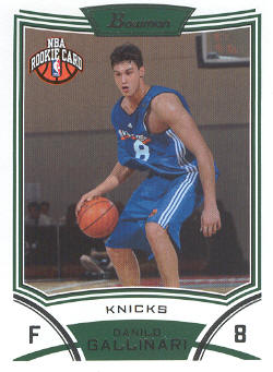 2008-09 Bowman #116 Danilo Gallinari RC