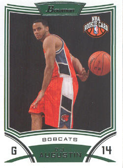 2008-09 Bowman #119 D.J. Augustin RC