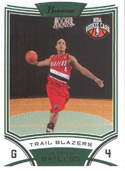 2008-09 Bowman #121 Jerryd Bayless RC
