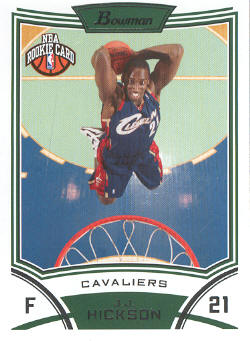 2008-09 Bowman #128 J.J. Hickson RC