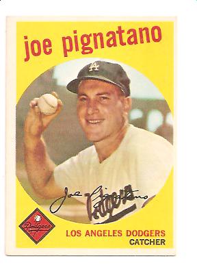1959 Topps #16 Joe Pignatano
