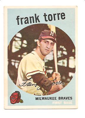 1959 Topps #65 Frank Torre