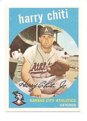 1959 Topps #79 Harry Chiti