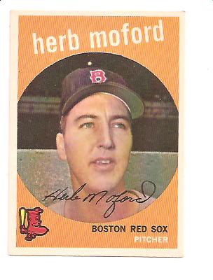 1959 Topps #91 Herb Moford RC