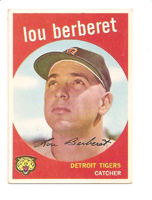 1959 Topps #96 Lou Berberet