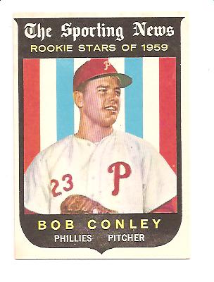 1959 Topps #121 Bob Conley RS RC