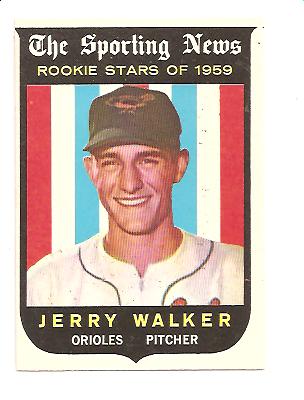 1959 Topps #144 Jerry Walker RS