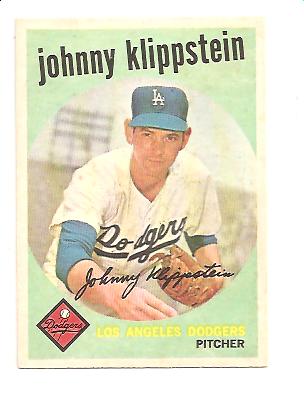 1959 Topps #152 Johnny Klippstein
