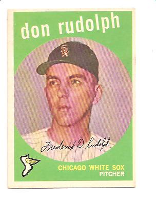 1959 Topps #179 Don Rudolph