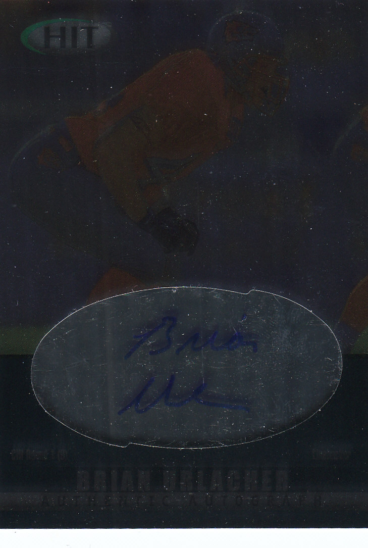 2000 SAGE HIT Autographs Diamond #44 Brian Urlacher