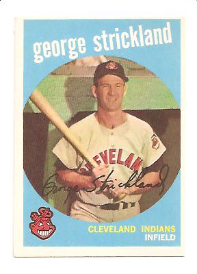 1959 Topps #207 George Strickland
