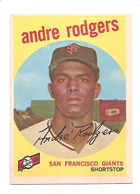 1959 Topps #216 Andre Rodgers