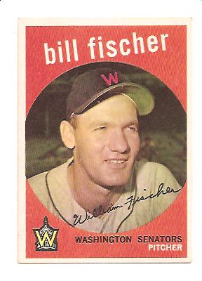 1959 Topps #230 Bill Fischer