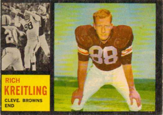 1962 Topps #29 Rich Kreitling RC