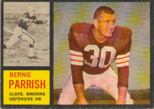 1962 Topps #34 Bernie Parrish RC