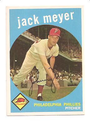 1959 Topps #269 Jack Meyer