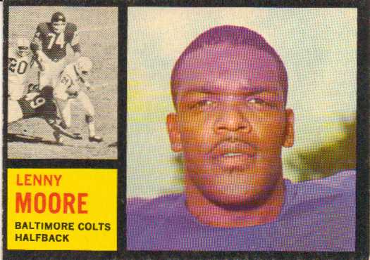 1962 Topps #2 Lenny Moore