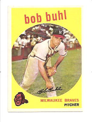 1959 Topps #347 Bob Buhl