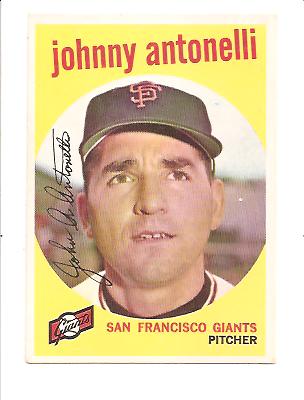 1959 Topps #377 John Antonelli