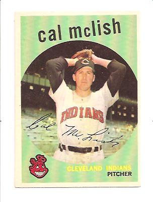 1959 Topps #445 Cal McLish