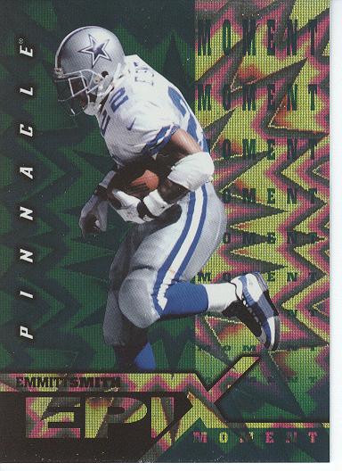 1997 Pinnacle Certified Epix Emerald #E1 E.Smith MOMENT