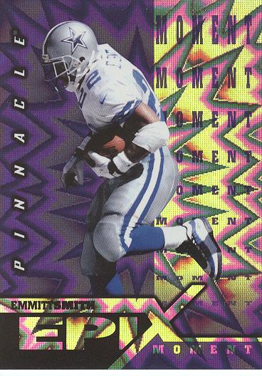 1997 Pinnacle Certified Epix Purple #E1 E.Smith MOMENT