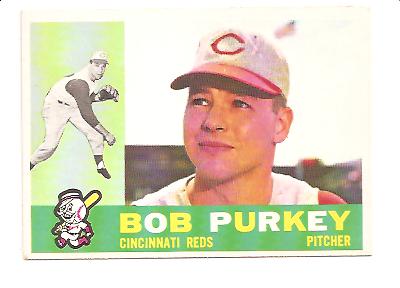 1960 Topps #4 Bob Purkey