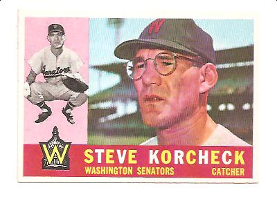 1960 Topps #56 Steve Korcheck