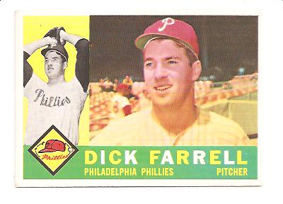 1960 Topps #103 Dick Farrell