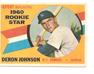 1960 Topps #134 Deron Johnson RS