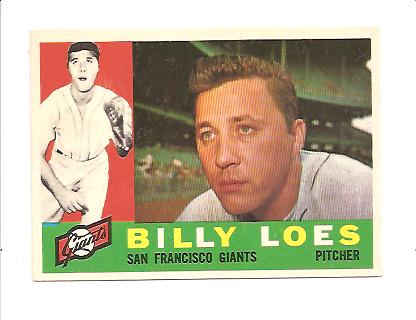 1960 Topps #181 Billy Loes